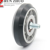 Roue de guidage d'ascenseur Thy**sen Kon* 100*27*6003 125*27*6003 Roue de contrepoids de cabine