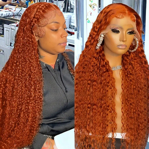 Parrucca Frontale in Pizzo 13*4 con Capelli Brasiliani Remy a Doppia Trama, Colore Naturale, Riccioli Piccoli e Lunghi, Copertura Completa della Testa, Densità 130% - Product Image 3
