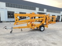 Plateforme de travail aérienne articulée remorquable MDT G-104 12m 14m 16m 18m, nacelle élévatrice à bras pliant hydraulique Diesel/Électrique