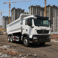 Восстановленный самосвал Howo NX 6x4, 371 л.с., двигатель Weichai, полный комплект запчастей для горнодобывающей и логистической техники