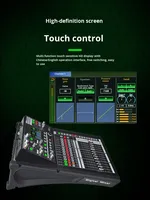 Console de mixage numérique professionnelle série TS, performance, conférence, écran tactile multifonctionnel avec processeur d'effets, armes, Chine