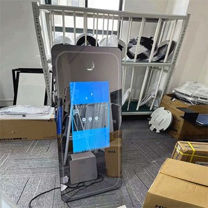 <span class=keywords><strong>ก</strong></span>ระจกบูธถ่ายภาพแบบอินเทอร์แอคทีฟระบบสัมผัสอัจฉริยะ13โหมดมีเสียงระฆังขนาด40นิ้วสีทองจากสหรัฐอเมริ<span class=keywords><strong>ก</strong></span>า - Product Image 6