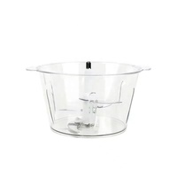 Hachoir et trancheuse à viande électrique domestique entièrement automatique de 300 W, grande capacité 3 L