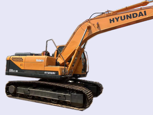 Excavadoras Hyundai 220lc-9s usadas originales de Corea, excavadora de orugas de segunda mano de 22 toneladas, sistema de control inteligente, ahorro de combustible 30% - Product Image 6