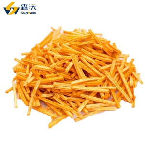 Línea Completa de Producción de Snacks Fritos, Extrusora de Doble Tornillo para Snacks Fritos Tipo Bugles, Máquina para <span class=keywords><strong>Doritos</strong></span> Fritos - Product Image 6