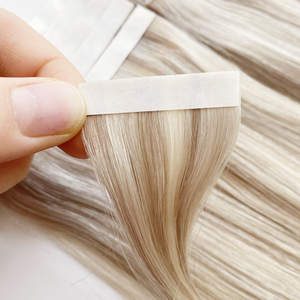 Extensions de cheveux à bandes adhésives, cheveux humains vierges chinois doublement tirés, <span class=keywords><strong>prix</strong></span> de gros, nouvelle tendance 2025, extensions de cheveux à bandes adhésives, trame unique - Product Image 4