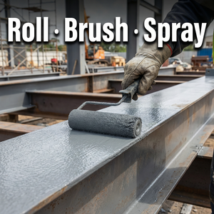Heavy Duty <b>Rust</b> Proof <b>Anti</b> Corrosion Protective Coating High Adhesion <b>Paint</b> For Bridge H Beam Steel Structure Engineering - Product Image 4