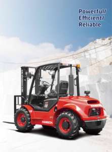 1,5 T/1,8 T Hangcha 2WD/4WD Carretilla elevadora para terrenos difíciles-Herramienta de elevación pesada para exteriores - Product Image 6