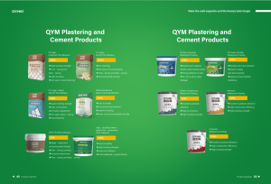 Mortero Adhesivo para Azulejos Cerámicos de Grado Industrial QYM, 20 kg, Ecológico, Alta Resistencia de Adhesión, Impermeable, 1 Año - Product Image 2