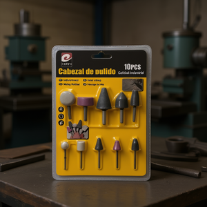 Cabezal De Pulido 10Pc Industrial Grinding Head Set For Metal Polishing - Product Image 2