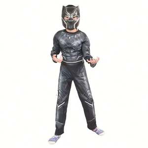 Anime Heroes Cosplay Costume pour Adultes Halloween Homme <span class=keywords><strong>Black</strong></span> <span class=keywords><strong>Panther</strong></span> Wolverine Muscle Dress for Stage Show - Product Image 4