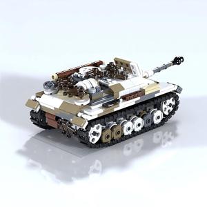 ชุดตัวต่อรถถัง <span class=keywords><strong>Stug</strong></span> <span class=keywords><strong>III</strong></span> Ausf.G ปืนใหญ่หลัก ยุคสงครามโลกครั้งที่ 2 พร้อมรางตีนตะขาบแบบเต็ม  ของเล่นเสริมพัฒนาการ  วัสดุพลาสติก ABS  ชุดตัวต่อเพื่อการศึกษา - Product Image 5