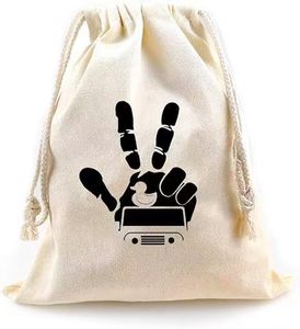 Eco-Friendly Cotton Canvas Drawstring Bag for Dental Product Packaging with Custom Logo and Digital Printing - Product Image 5