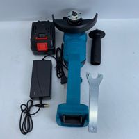 1500W Heavy Duty 150mm Meuleuse d'angle Polisseuse industrielle avec déclencheur et palette de qualité professionnelle DIY Brushless Motor