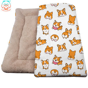 COLLABOR, cama cálida multifuncional personalizada para perros, venta al por mayor, cama acrílica de alta calidad para perros, cama de franela lavable de lujo con estampado para perros de interior - Product Image 6