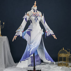 Disfraz de Cosplay de Chica Joven de Genshin Impact para Halloween, Traje de Anime con Peluca y Uniforme, Disfraz Perfecto - Product Image 2