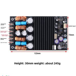 لوحة TPA3255 ophile HIFI مع وحدة ثنائية القناة عالية الطاقة مع مادة معدنية متينة - Product Image 2