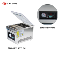 Machine sous vide semi-automatique haute efficacité pour la conservation des aliments, scellage de films et feuilles, fruits secs, fromages, légumes