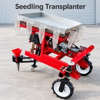 Nouvelle conception, transplanteur de légumes autopropulsé à 1-3 rangs, transplanteur de semis autopropulsé, transplanteur de semis de légumes