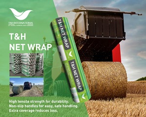 Filet 100% PP pour luzerne, anti-UV, haute résistance, enveloppe pour balles - Product Image 1