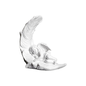 Statua <span class=keywords><strong>di</strong></span> angelo bianco tradizionale in resina carina con ali <span class=keywords><strong>di</strong></span> piume grandi per la casa Ecclesia da tavolo ornamento <span class=keywords><strong>di</strong></span> natale per le ragazze decorazione - Product Image 1