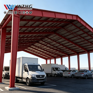 Entrepôt à structure métallique conçu pour le stockage et le soutien à la fabrication, aménagement industriel personnalisé, conception à connexion par boulons - Product Image 1