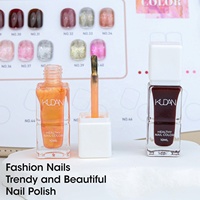 Vernis à ongles à base d'eau KUDAN, vernis à ongles pelable, couleur cristalline, inodore, DIY, nail art, OEM, ODM, vente en gros