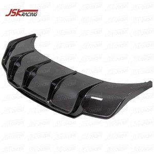Diffuseur arrière en Fiber de carbone de Style Vorstein pour 2016-2019 <span class=keywords><strong>Tesla</strong></span> modèle <span class=keywords><strong>3</strong></span> Kit de carrosserie diffuseur de pare-chocs de voiture modifié amélioré - Product Image 4
