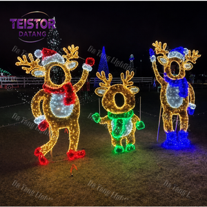 Lumière décorative autoportante en forme de cadre photo pour les marchés de Noël, les parcs à thème, les stations balnéaires et les attractions touristiques - Product Image 3