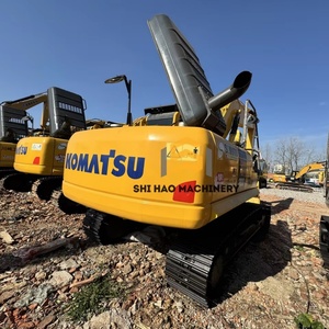 รถขุดไฮดรอลิกแบบตีนตะขาบ Komatsu PC200 มือสอง ขนาด 20 ตัน สำหรับงานวิศวกรรม ทนทานและขายดี - Product Image 1