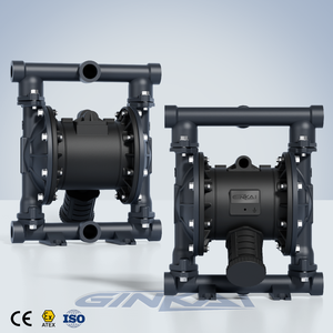 GK 1 "25 мм алюминиевый сплав с воздушным приводом двойной мембранный насос пневматическая мембрана для передачи жидкости для дизельного топлива - Product Image 2