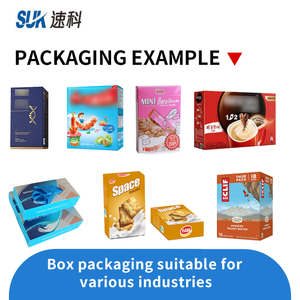 Machine d'emballage en carton pour barres chocolatées aux flocons d'avoine, machine de comptage et d'emballage pour snacks et <span class=keywords><strong>biscuits</strong></span> - Product Image 5