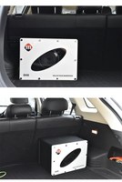 Subwoofer actif 8 pouces 12V pour voiture, double bobine, haut-parleur audio super-basse de quatrième ordre, puissance maximale 1500W, 30-500Hz, compatible OLIVER