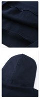 Ensemble de sweats à capuche sans ficelle vierge avec impression de logo personnalisé de haute qualité 430 grammes de sweat à capuche en coton éponge française et pantalon de survêtement pour hommes