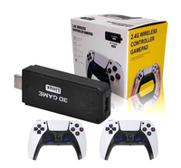 Consola de Juegos U9 Pro con Controles Inalámbricos de Doble Banda 2.4GHz, 128GB, 12000 Juegos Integrados, God War, Enchufe EU/US