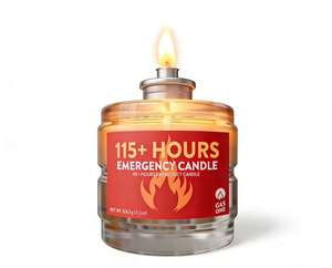 Vela de Supervivencia en Botella, Larga Duración, Excelente Fuente de Luz para Supervivencia, Camping, Apagones y Tranquilidad - Product Image 1