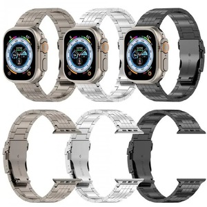 Correa de Reloj de Titanio de Alta Calidad a <span class=keywords><strong>Precio</strong></span> de Fábrica para Apple Watch 6 7 <span class=keywords><strong>8</strong></span> SE <span class=keywords><strong>IWatch</strong></span> Ultra 49mm 45mm - Product Image 5