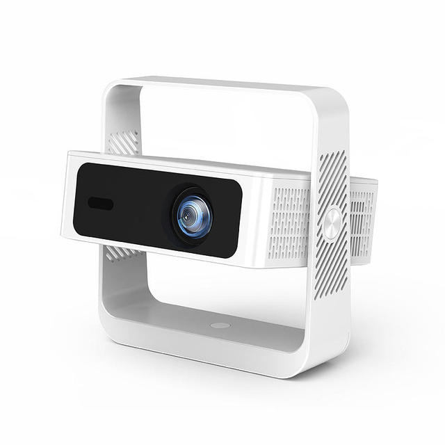 NEWEST H10 3D Android 12 Home Theater 4K 230 Ansi Mini Projector with Short Throw Built-in Speakers & LED Lamp