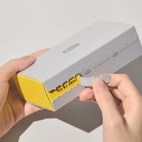 Boîte d'Expédition en Carton Kraft Brun Personnalisée avec Bande Adhésive Détachable, Boîte d'Envoi, Emballage de Boîtes à Fermeture Éclair Livrée à Plat