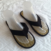 Tongs écologiques en bambou et liège, tongs jetables pour spa, tongs d'intérieur pour hôtel