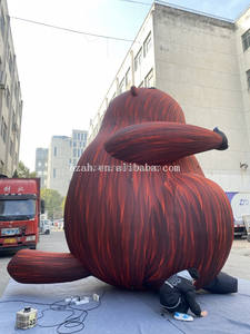 Gigante inflable Led luz <span class=keywords><strong>marmota</strong></span> inflable <span class=keywords><strong>marmota</strong></span> modelo globo - Product Image 5