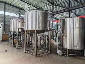 1000 لتر 2000l breawhous 3-السفينة ، تون الهريس ، Lauter Tun في وحدة واحدة - Product Image 4