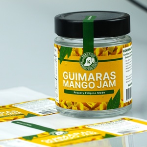Etiquetas en Rollo para Botellas de Alimentos y Cosméticos, Etiquetas Adhesivas con Logotipo Personalizado, Impresión UV, Estampado en Caliente, Autoadhesivas - Product Image 1