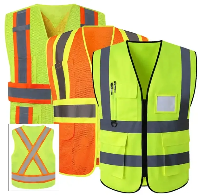 Ropa DE TRABAJO DE PPE chaleco de seguridad reflectante de alta visibilidad ropa de construcción ropa de seguridad Chaleco de alta visibilidad ropa de seguridad