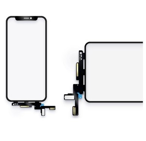 Màn hình bên ngoài cho <span class=keywords><strong>iPhone</strong></span> <span class=keywords><strong>x</strong></span> XS Max XR phía trước cảm ứng Panel LCD hiển thị Glass Bìa ống kính sửa chữa các bộ phận với OCA điện thoại di động lcds - Product Image 1