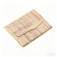 Couteau jetable en bois de bouleau de qualité alimentaire, compostable, pour snack-bars, boulangeries, cafés, célébrations et rassemblements