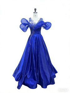 Royal Blue Yellow Wedding Dresses - High Quality & Style