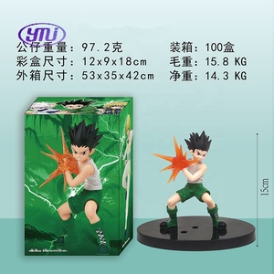 3 stili 15-19CM HXH Killua Zoldyck GON FREECSS Kurapika <span class=keywords><strong>X</strong></span> caccia cartoni animati PVC <span class=keywords><strong>Manga</strong></span> Figurine giocattoli figura <span class=keywords><strong>Anime</strong></span> - Product Image 5