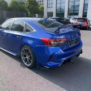 <span class=keywords><strong>Spoiler</strong></span> di parti del corpo del paraurti posteriore in stile Auto in stile tipo R per berlina <span class=keywords><strong>HONDA</strong></span> <span class=keywords><strong>CIVIC</strong></span> 2021 2025 - Product Image 5