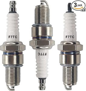 Nuevas Bujías F7TC de Alta Calidad Clase A, 3 Piezas, para Generadores GX120/160/200/390, Reemplaza/Compatible con Go Kart y <span class=keywords><strong>Mini</strong></span> Bicicletas - Product Image 1